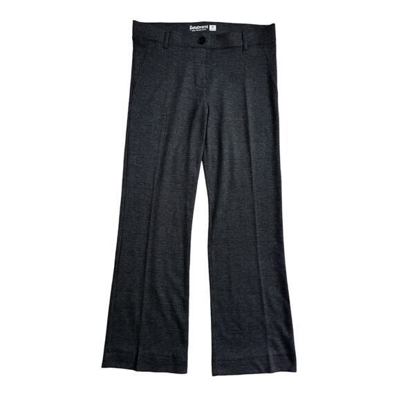 Betabrand Bootcut Classic Dress Pants Size MEDIUM PETITE‎ Womens Gray Plaid - Picture 9 of 9
